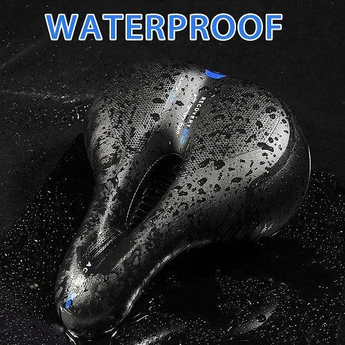 Bike Seat, Replacement Bicycle Seat Cushion with Waterproof Memory Foam Padded Leather, Reflective Strip, Dual Shock Absorbing Rubber Balls, Universal Fit for Bicycles, E-Bikes - Toytexx Bike Seat, Replacement Bicycle Seat Cushion with Waterproof Memory Foam Padded Leather, Reflective Strip, Dual Shock Absorbing Rubber Balls, Universal Fit for Bicycles, E-Bikes - Toytexx